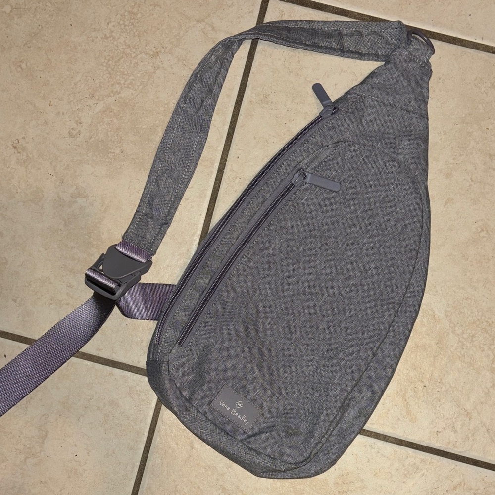 Vera Bradley Charcoal Belt Bag